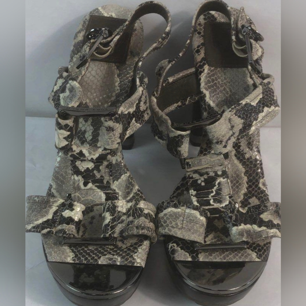 Tory Burch Women's Snakeskin Patterned Heels